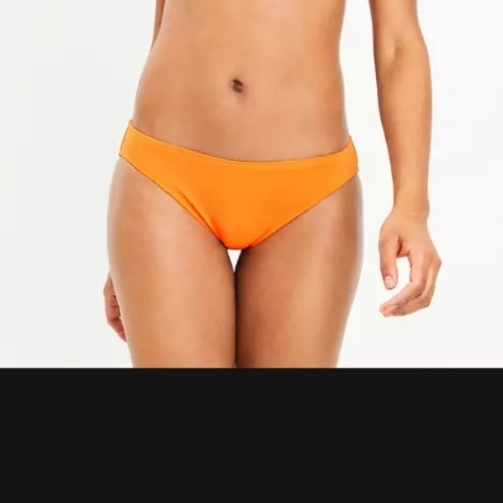 LOFT NWT XL Women's Orange Swim Bottoms